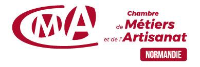 Logo cma normandie rouge long